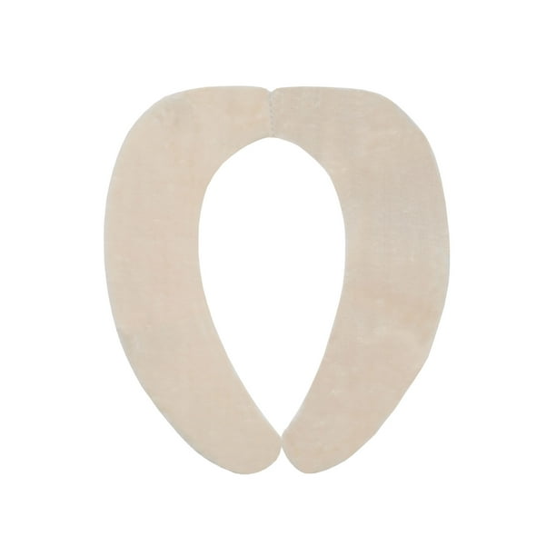 Lucky leaf washable adhesive washroom warm toilet seat cover pad brand new